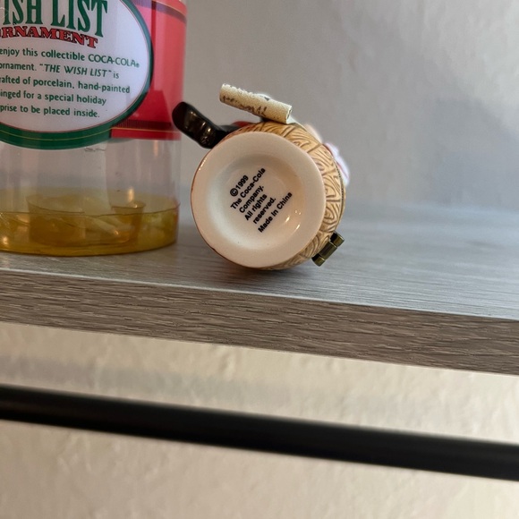 Coca Cola Holiday Ornaments Red and White - Picture 3 of 3